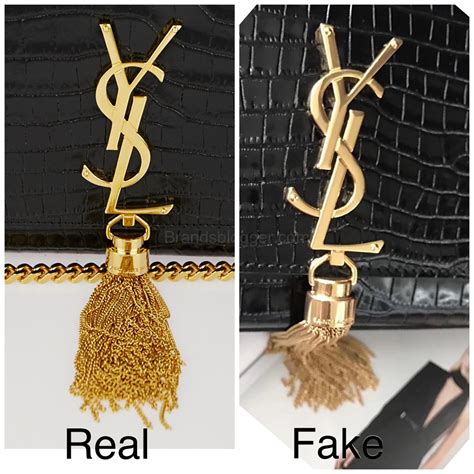 fake ysl choker|real vs real ysl bags.